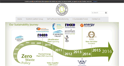 Desktop Screenshot of lowcarbonleather.com